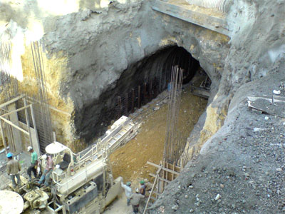 Construcción del Metro