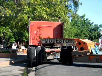Camión del Grupo Modesto