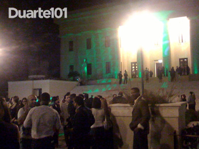 Ambiente durante la premiere