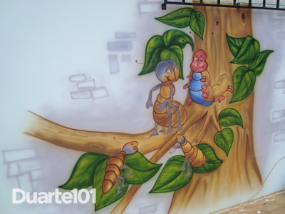Graffiti en la Feria del Libro