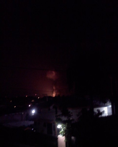 explosión
