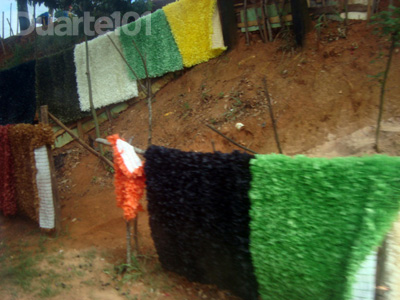 Alfombras de tela