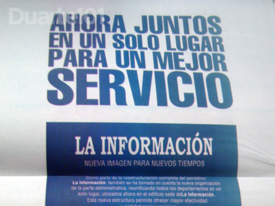 periódico La Información